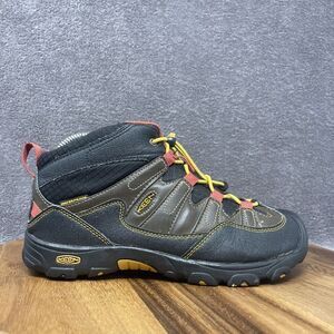 KEEN Pagosa Boots Youth Kid Size 5 Waterproof Mid Hiking Outdoor Brown  1011745